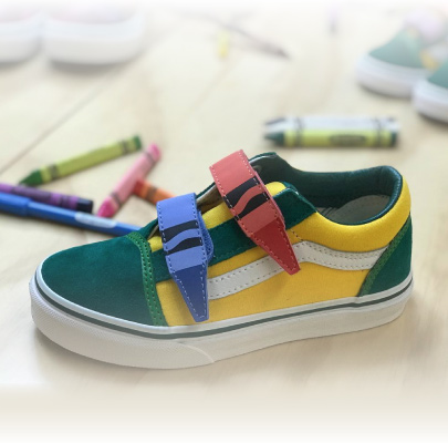 Color y creatividad, expresa tu personalidad y estilo con lo nuevo de VANS X Crayola