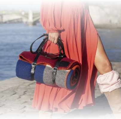 Encanto acogedor, la nueva colección Longchamp x Kristine Five Melvær