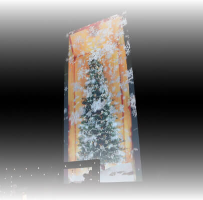 The Christmas season wears yellow