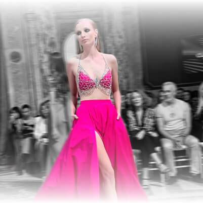 Libre, seducción y feminidad en la pasarela de Claudia Arce en Argentina Fashion Week