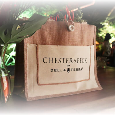 Moda ecofriendly Chester & Peck x Della Terra
