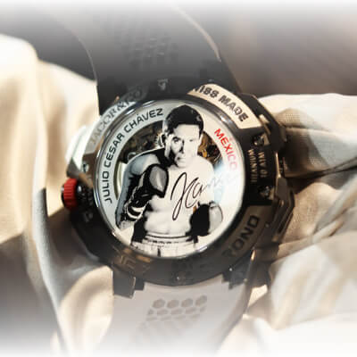 Julio César Chávez and Jacob & Co. A meeting of champions