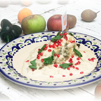 Chile en Nogada is a treasure of Mexico and Puebla for the world