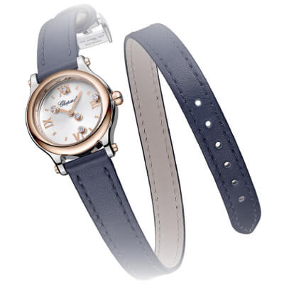 Happy Sport de Chopard y sus nuevas proporciones exquisitamente femeninas y alegres