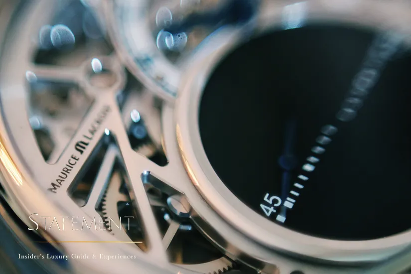 Macro reloj Mysterious Seconds de Maurice Lacroix