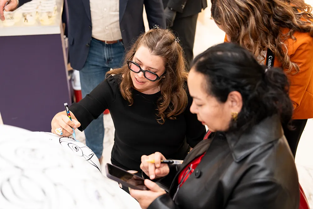 Agathe Singer presentado en la Mexico Francia en Palacio de Hierro Polanco