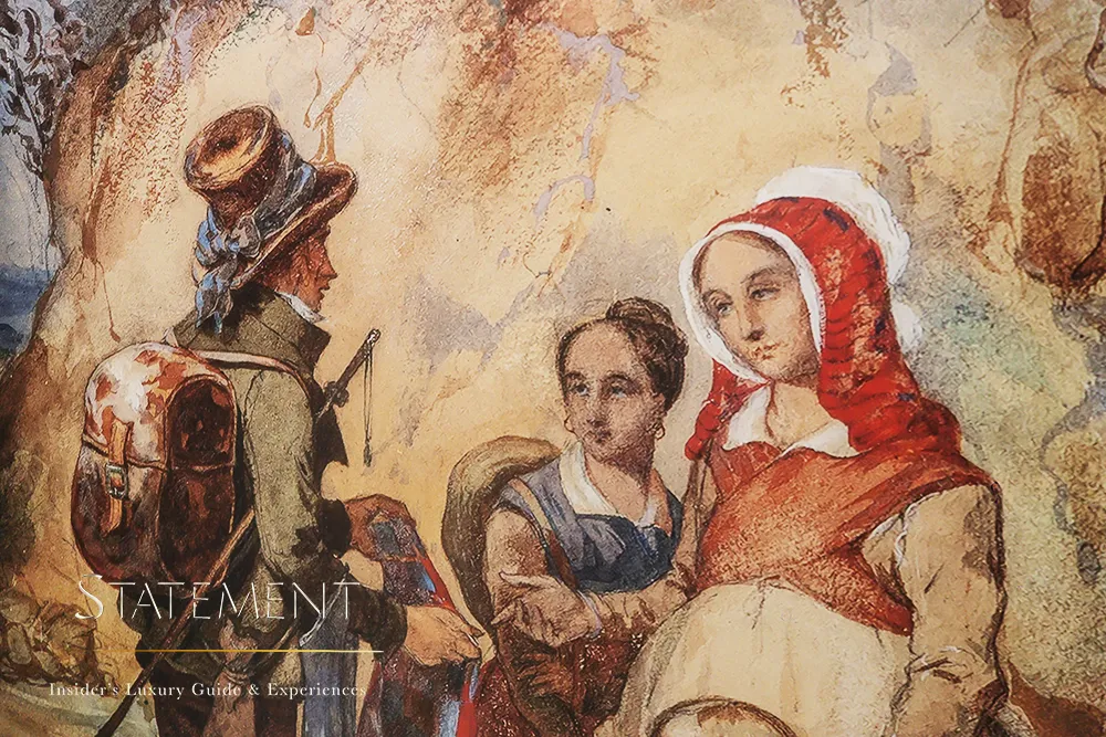 Mural presentado en la exposición Mexico Francia en Palacio de Hierro Polanco