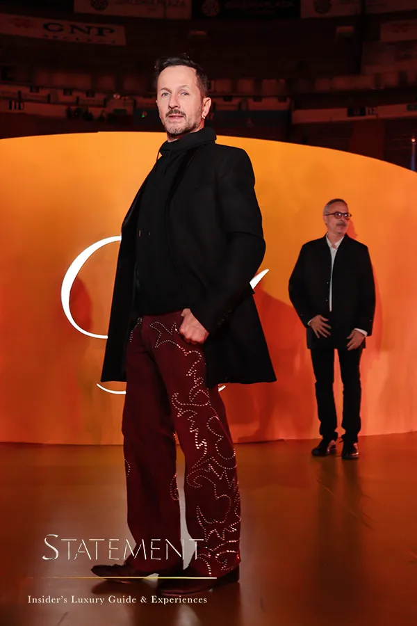 Óscar Madrazo presente en el Gran Desfile de Otoño 2026 de El Palacio de Hierro en La México