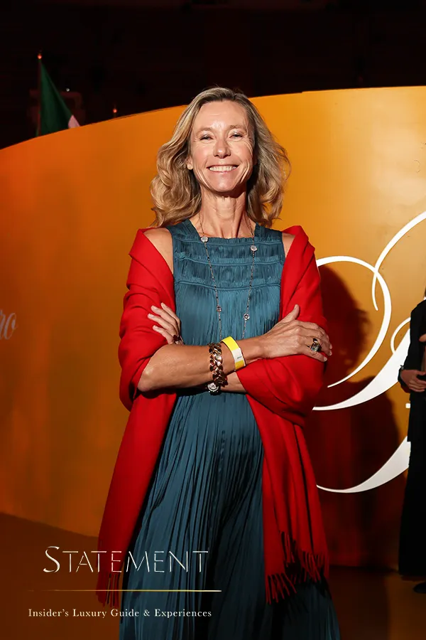 Eléonore de Boysson durante el Gran Desfile de Otoño 2026 de El Palacio de Hierro en La México