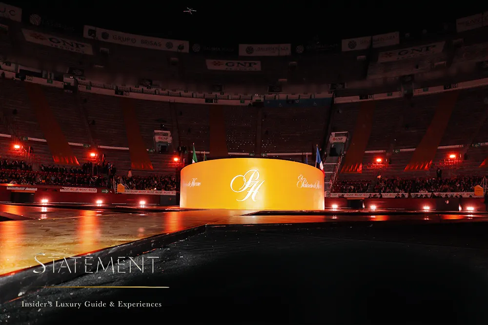 Vista panorámica de la pasarela del Gran Desfile de Otoño 2026 de El Palacio de Hierro en La México