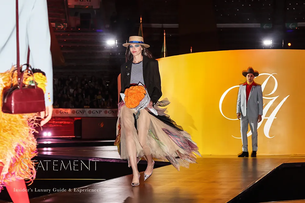 Look femenino en la pasarela de Otoño-Invierno 2026 de El Palacio de Hierro