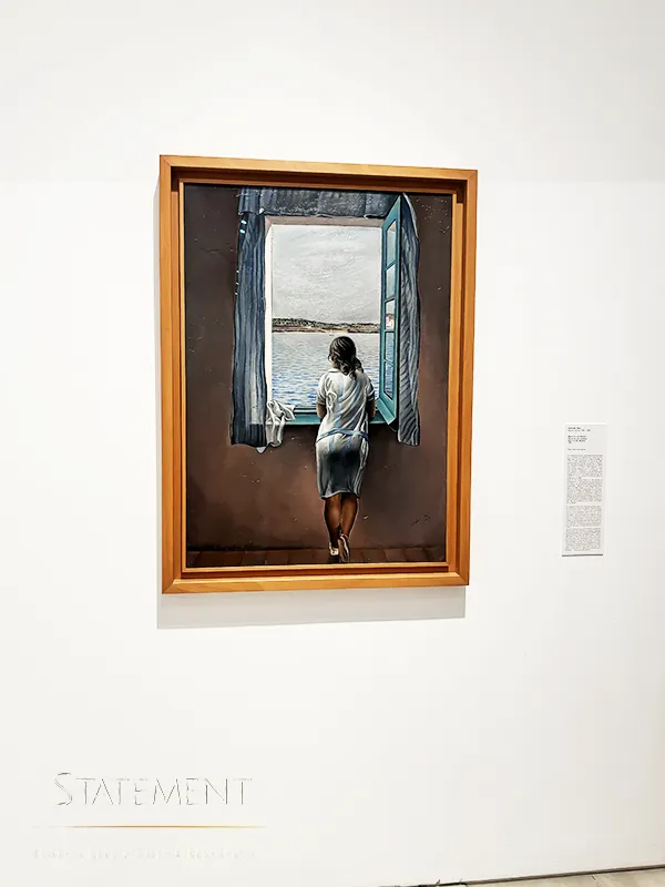 Retrato de Salvador Dalí, Muchacha en la ventana