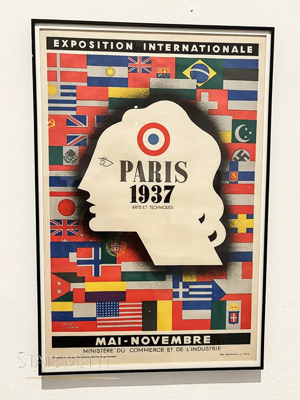 Cartel de la Exposición Internacional de París de 1937