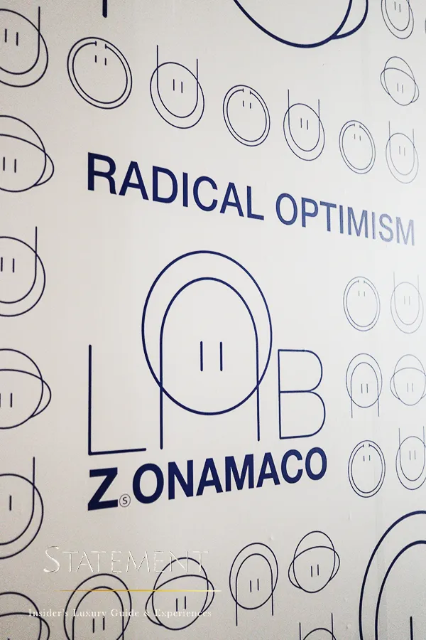 Gráfica de Radical Optimism en ZⓈONAMACO LAB