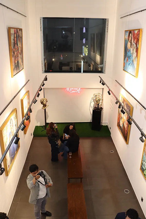 Vista de El Reino de los Espíritus 1.0 en Bloomberger Art Gallery
