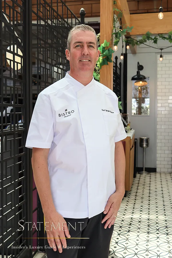 Chef Sylvain Desbois en Le Bistro Palacio de El Palacio de Hierro Polanco