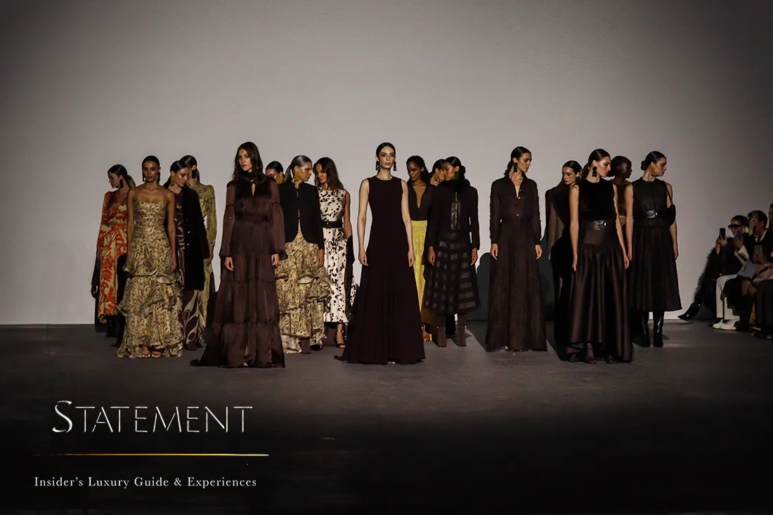 Modelos en la pasarela de D’HIERRO en Fashion Week México.
