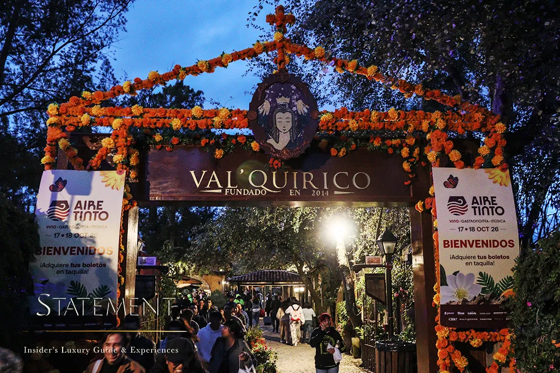 Entrada a Val’Quirico y al festival Aire Tinto