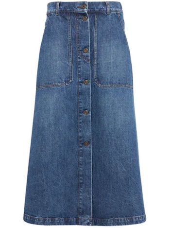 Weekend-Max-Mara-Denim-Midi-Skirt
